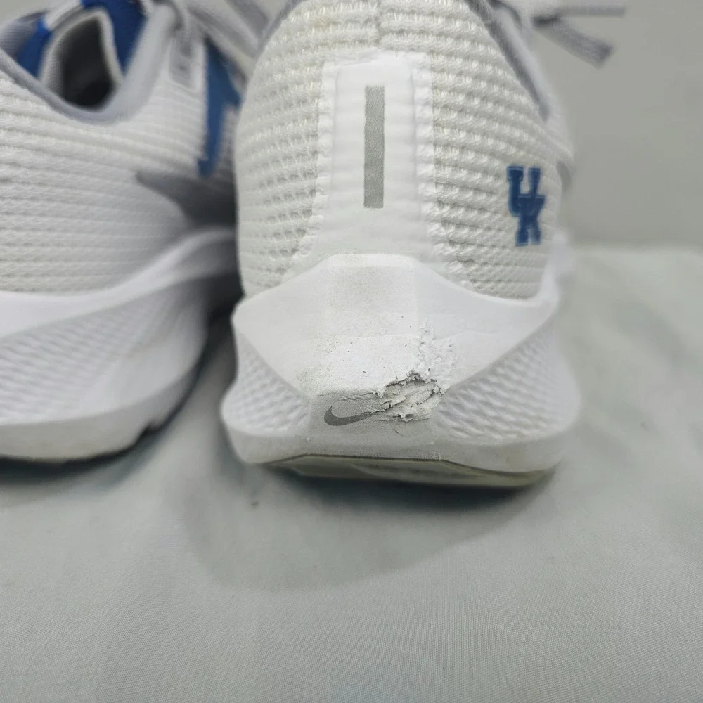 Nike Pegasus 40 Kentucky Wildcats Shoes Men 6.5 White Blue Low Air Zoom